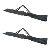 2x sacs de transport universels QTX pour supports d'éclairage